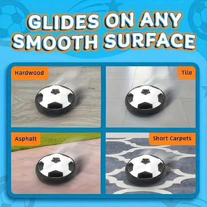 Hover Soccer Ball Toys for kids Electric Floating Football with LED Music Colorful Light Soccer Ball indoor Game Sport Toys