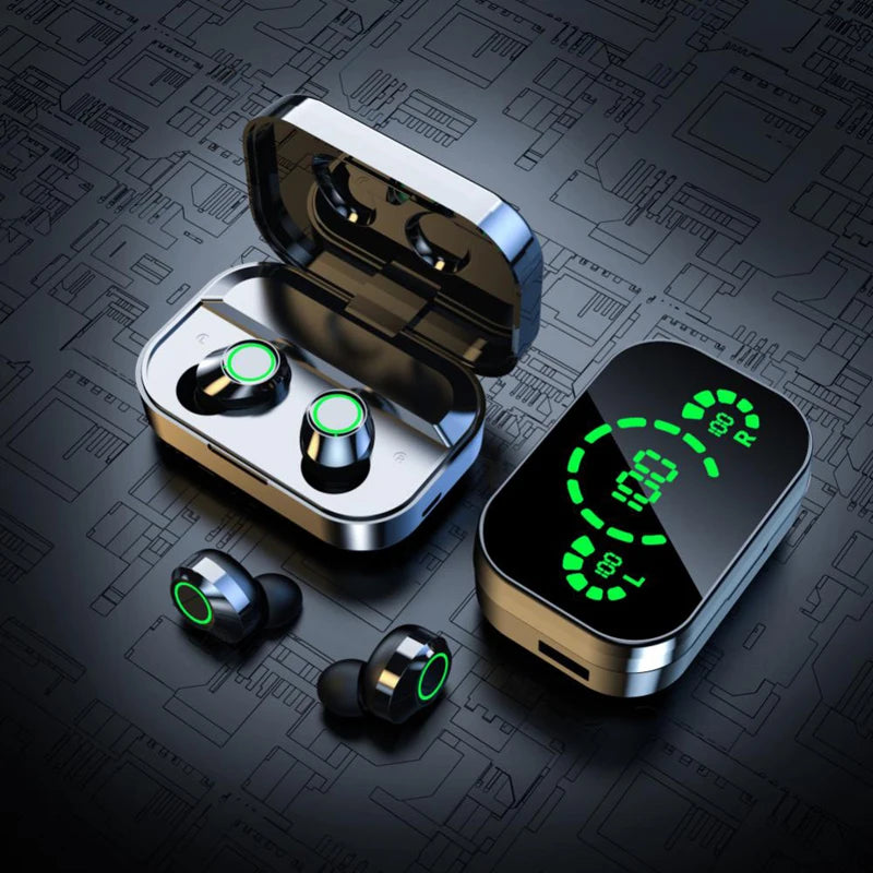 Soleeanre Wireless Headphones Earphone Hifi Stereo Sport Earbuds Headset Gamer Hearing Aid With Microphone Handfre