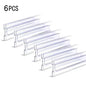 1/2/4/6/8PCS Drawer Wardrobe Dividers Organizers Expandable From Kitchen Drawer Organizer, Clear Plastic Partition Plate Tools