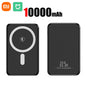 XIAOMI Ultra Slim Power Bank Mac Fast Charge Auxiliary Battery 50000mAh Magnetic Magnet Wireless Charging For IPhone Samsung New
