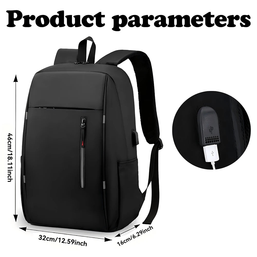 Waterproof Business Backpack Men USB School Backpacks 15.6 Inch Laptop Backpack Large Capacity Bagpacks for Men Back Pack Bags