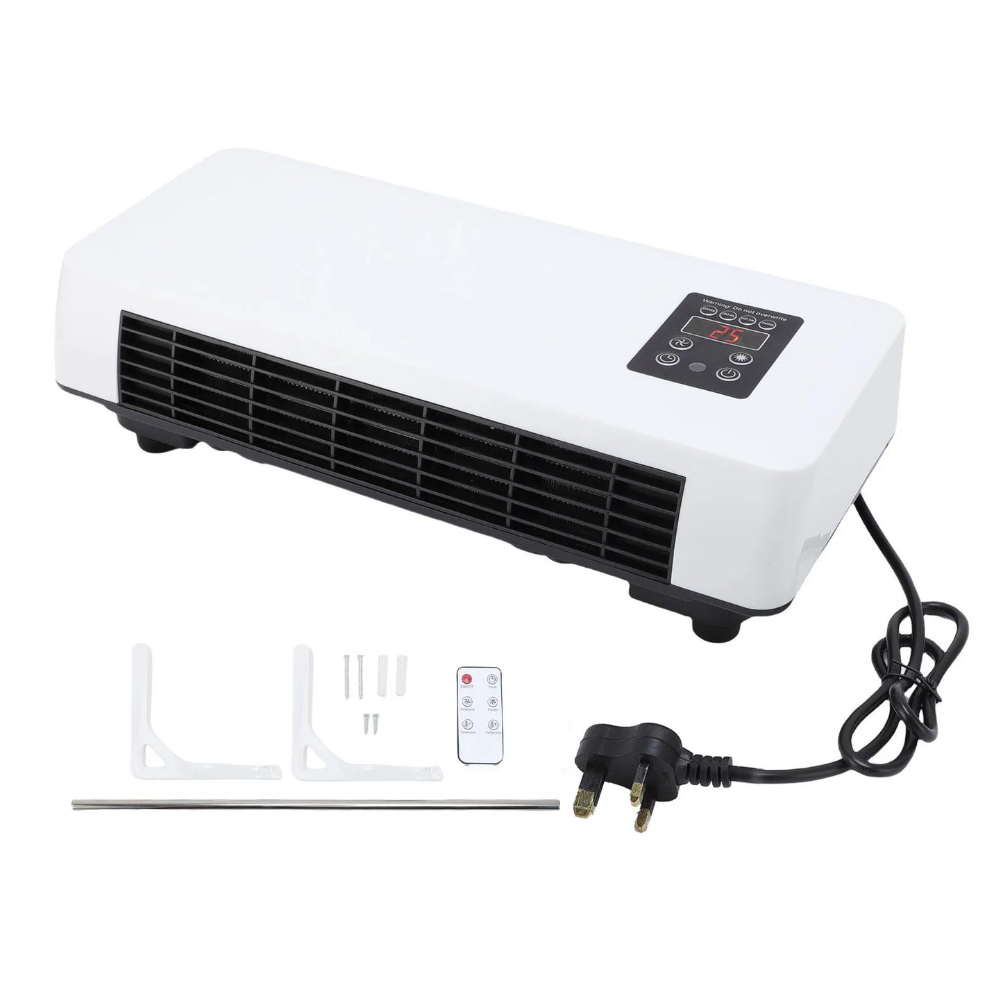 Wall Heater Cooler Space Saving Portable Wall Mounted Air Conditioner Easy To Operate Versatile Low Noise for Home Bedroom