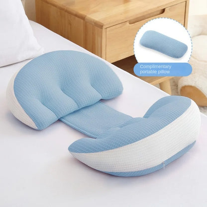 Pregnant Women's Waist Pillow U Shaped Comfort Maternity Pillow Soft Abdominal Support Pregnancy Cushion Sleeping Cushion