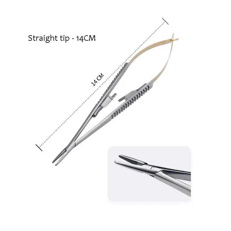 Dental Surgical Orthodontic Implant Castroviejo Needle Holders Tweezers Dental Pliers Dentistry Tool