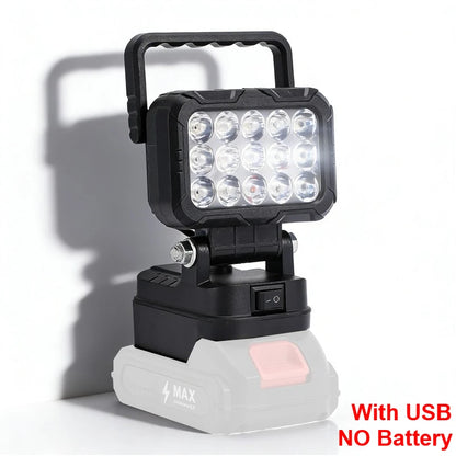 For Makita 18V Li-ion Battery Accessory BL1830 LED Work Lamp Light Torch Flashlight Lantern Camping Emergency Lighting BL1430