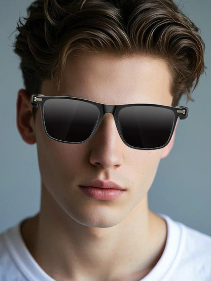Smart Glasses with AI Translator BT Glasses Hands-Free Music & Calls Outdoor Sports Headphones for Men Women