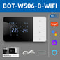 Beok Tuya Heating/Cooling Thermostat for Gas Boiler Smart Home Battery-powered Thermoregulator Daily programming Work with Alexa