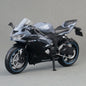 1/12 Kawasaki Ninja ZX-6R Motorcycle Toy 1:12 RMZ City Diecast Model Super Sport Miniature Collection Gift For Boy Children Kid