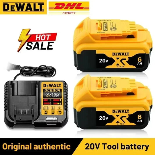 Q Original DeWalt 6Ah/5Ah/ 20V battery replaceable DCD887 DCD805 DCF860 Dcd796 DCG406 DCF880 DCF512 DCD805 power tools battery