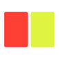 Hot Sale Red Card Skillful Manufacture Soccer Referee Tool Red Yellow Cards for Football Match Training 3.2x4.3 inch