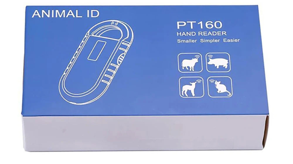 134.2KHz RFID Animal Reader 15 Digits 125KHz Pet ID Scanner EMID FDX-B ISO 11784/85 Microchip Tag Registration For Cow Fish Dog