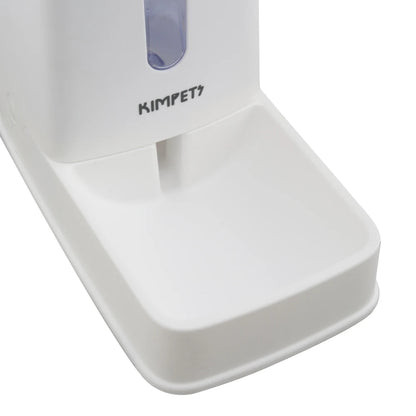 Voltsify 2-in-1 Automatic Pet Feeder & Water Dispenser Set, Non-Slip Base, Detachable for Easy Cleaning, Durable PP Plastic
