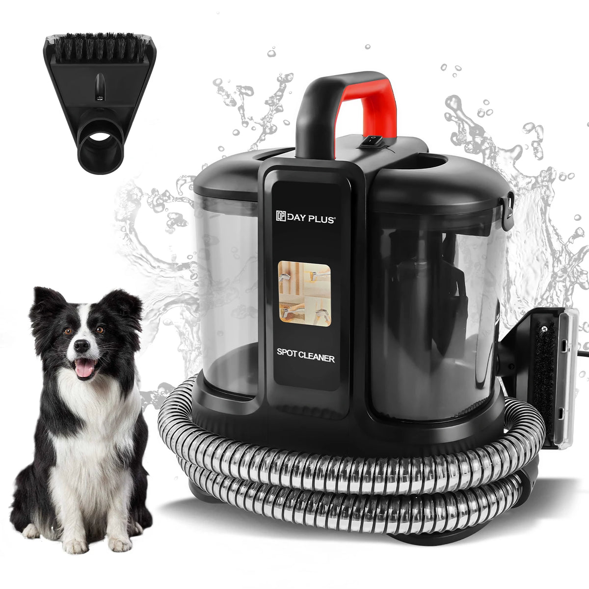 Home Design Spot Cleaner, Fabric, Stain, Car Seats, Upholstery, Pet Messes, Sofa and Carpet Cleaning Machine, Suction Power of 13Kpa