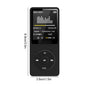 MP3 Player USB Charging Record Digital Display Screen Media Lossless Portable Pocket Sports Running Walking Music Play