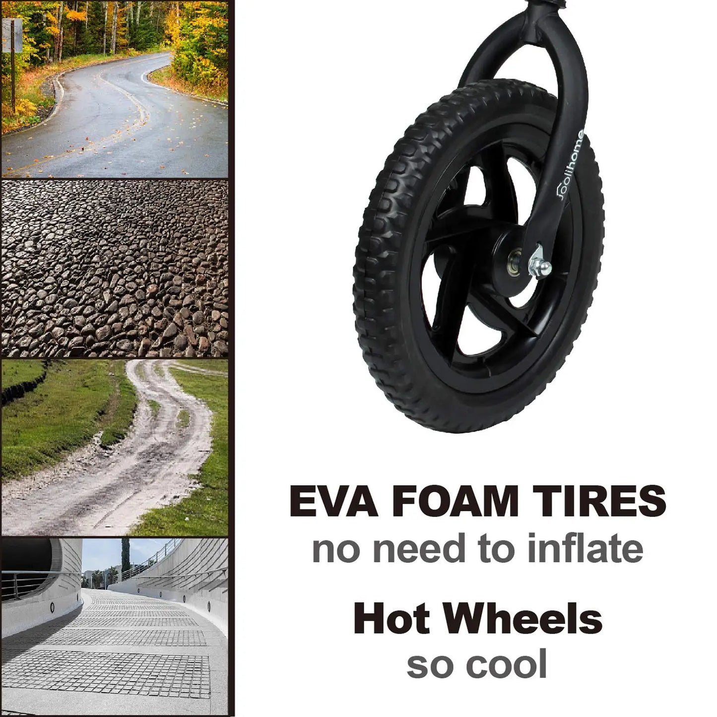 Balance Bike for 2,3,4 Years Old, Light Weight No-Pedal Toddlers Walking Bicycle with Adjustable Handlebar for Children Age 3-6