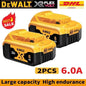 DeWALT 100% Original Battery 20V/60V 6Ah 9Ah MAX FlexVolt for DCB606 DCB205 DCB206 DCB209 DCB182 Power Tool with Charger