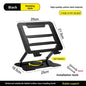 No-Install Notebook Tablet Stand Foldable Alloy Heat Sink Rotatable Display Elevation Frame Lightweight Portable Computer Holder