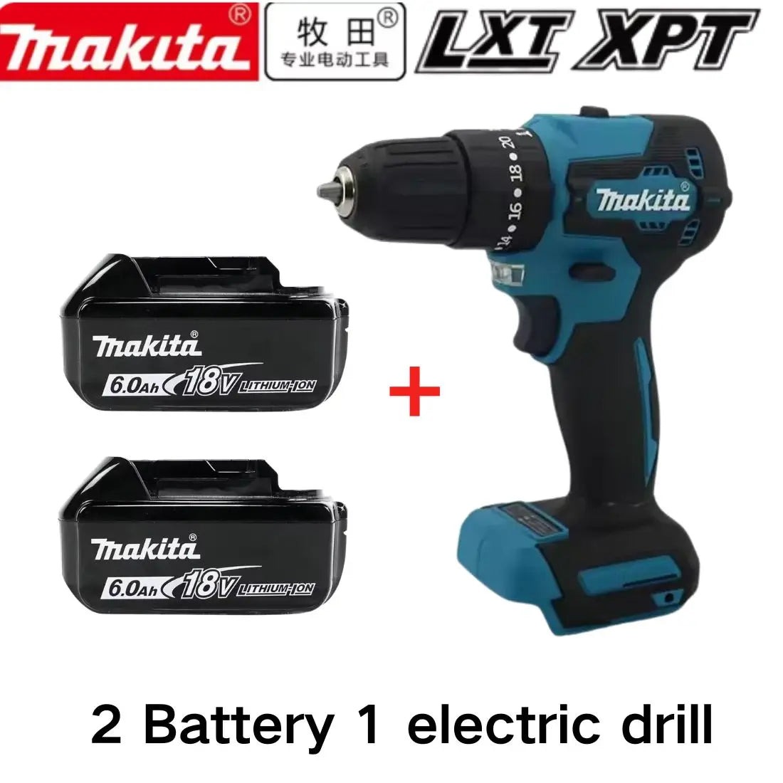 100%Original Makita DDF487 Cordless Driver. Drill Brushless Electric Impact Screwdriver Rechargeable Power Tool 18V With battery