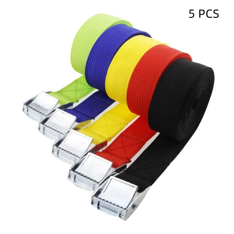 Tie Down Straps Zinc Alloy Adjustable Cam Buckle Luggage Package Fixing Straps Dropshipping
