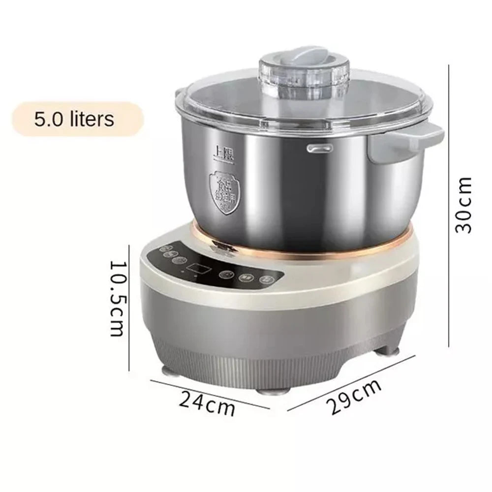 Dough Kneading Machine 5L 7L Dough Maker Electric kneading Machine Dough Mixer with Fermentation Function 25-38°C/77-100 ℉