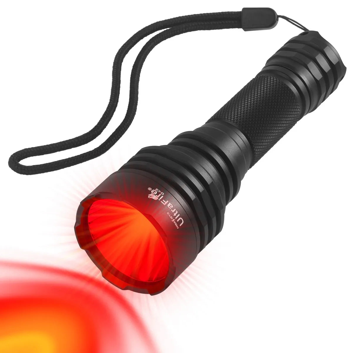 UltraFire C8 Red Light Flashlight Powerful Professional Tactical Hunting FlashLights Coyote Night Vision Lamp for Astronomy