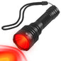 UltraFire C8 Red Light Flashlight Powerful Professional Tactical Hunting FlashLights Coyote Night Vision Lamp for Astronomy