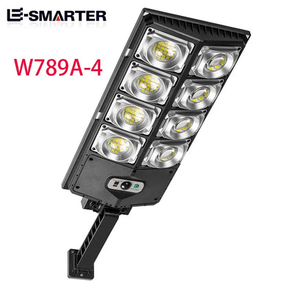 LED Super Bright Outdoor Solar Powered Lamp Waterproof Motion Sensor Human Induction Solar Garden Light Yard Garage Light