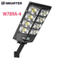 LED Super Bright Outdoor Solar Powered Lamp Waterproof Motion Sensor Human Induction Solar Garden Light Yard Garage Light