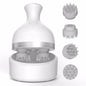 Electric Head Scalp Massager Body Massage Neck Deep Tissue 4 Kneading for Hair Growth Wireless Stress Relax and Cat Pet Claw
