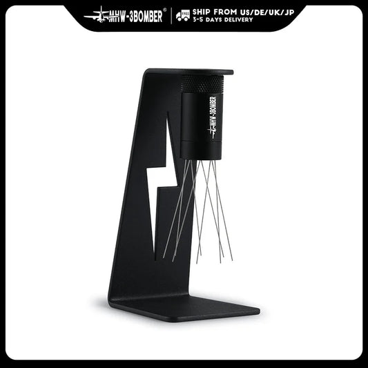 MHW-3BOMBER Espresso Distribution Tool Coffee WDT Adjustable Needles Stirrer with Magnetic Rack Professional Barista Accessories