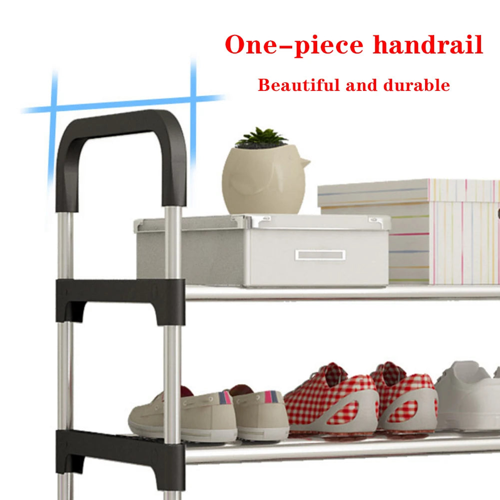 【Lifeideas】3/4/5 Tiers Shoe Rack Organizer Stackable Space Saving Shoe Shelf