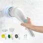 Five in One Multifunctional Electric Cleaning Brush for Bathroom Washing and Kitchen Cleaning Tools
