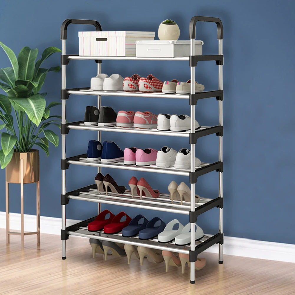 【Lifeideas】3/4/5 Tiers Shoe Rack Organizer Stackable Space Saving Shoe Shelf