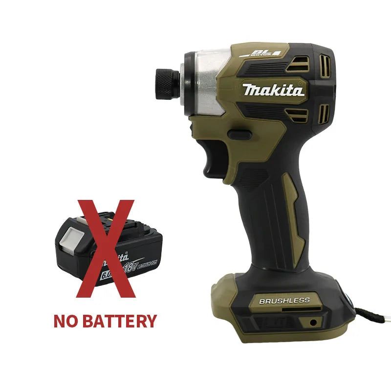 Makita DTD173 18V Cordless Impact Driver 180 N.m Brushless Electric Drill Screwdriver LED Light Multi-function Household To