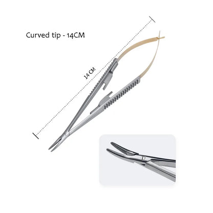 Dental Surgical Orthodontic Implant Castroviejo Needle Holders Tweezers Dental Pliers Dentistry Tool