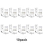 4-20Pcs Folding Coat Hooks Heavy Duty Aluminum Wall Mount Clothes Rack No Rust Invisible Wardrobe Towel Hanger Hook with Screws