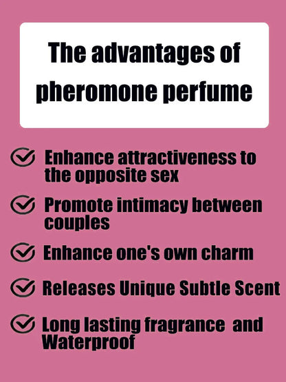 New Pheromone Perfume High Quality Charm Long Lasting Fragrance Attractive To Men and Women Strongly Attracting The Opposite Sex