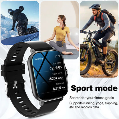 Sports Smart Watch Wireless Call Information Reminder Multifunctional Sports Watch For Men And Women