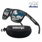 Okuma Polarized Fishing Glasses, UV Protection Outdoor Fishing Sunglasses with Case, Limited Time Discount Fishing Eyewear for A