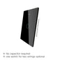 Moes ZigBee Wall Touch Smart Light Switch With Neutral/No Neutral No Capacitor Smart Life Works with Alexa Google Home