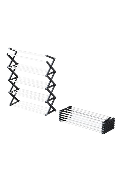 【Breeins】Foldable Multi-Tier Metal Shoe Rack for Entryway Shoes Storage Organizer Shelf Home Decoration Cabinet