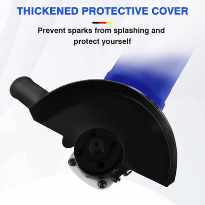 DayPlus 2000W Corded Electric Angle Grinder 115mm Disc Heavy Duty Cutting Grinding