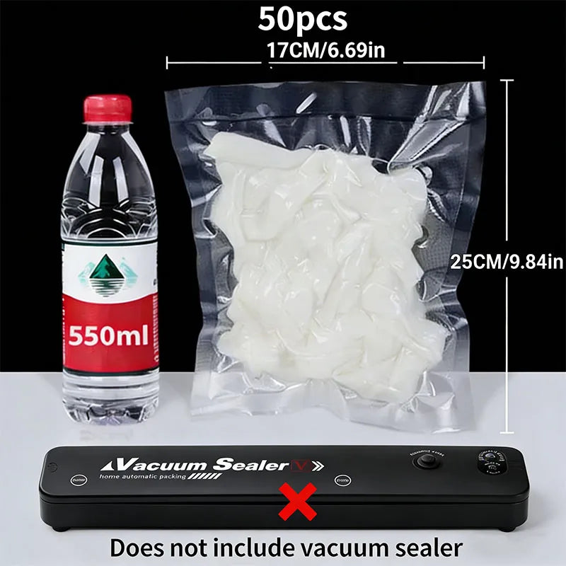 Small Automatic Vacuum Sealer for Food Packaging Compression Sealing Machine for Cooked Food Plastic Sealers Kitchen Storage