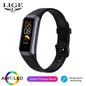 LIGE Amoled Smart Watch Men 2023 Smart Band Women Heart Rate Blood Smartwartch Waterproof Smart Bracelet Sport Fitness Tracker