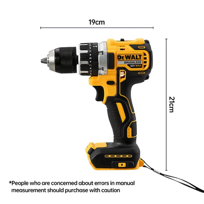 Dewalt DCD796 2000RPM Cordless Electric Drill Brushless Driver Adjustable Speed Impact Hand Drill Rechargeable Power Tools