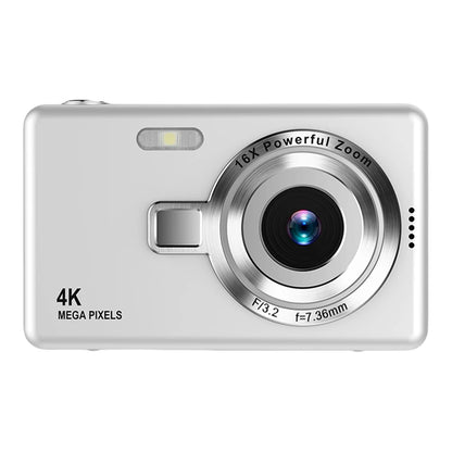 4K HD 1080P Digital Camera 96MP Portable Vlogging Camera 16X Zoom Camcorder Camera 2.4 Inch IPS Screen for Photography and Video
