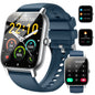 Jxrev Smart Watch, 1.85" Sports Watch for IP68 Waterproof, 110+ Sport Modes, Fitness Activity Tracker, Ultra Thin Watch.