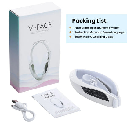 EMS Face Lifting Massager Anti Wrinkle Facial Massager V-Face Lift Device Face Slimming Remover Double Chin LED Photon Therapy