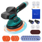12V Cordless Car Buffer Polisher,6 Variable Speed Car Polishing Kit, For Car Detailing/Polishing/Waxing/Scratch Removing