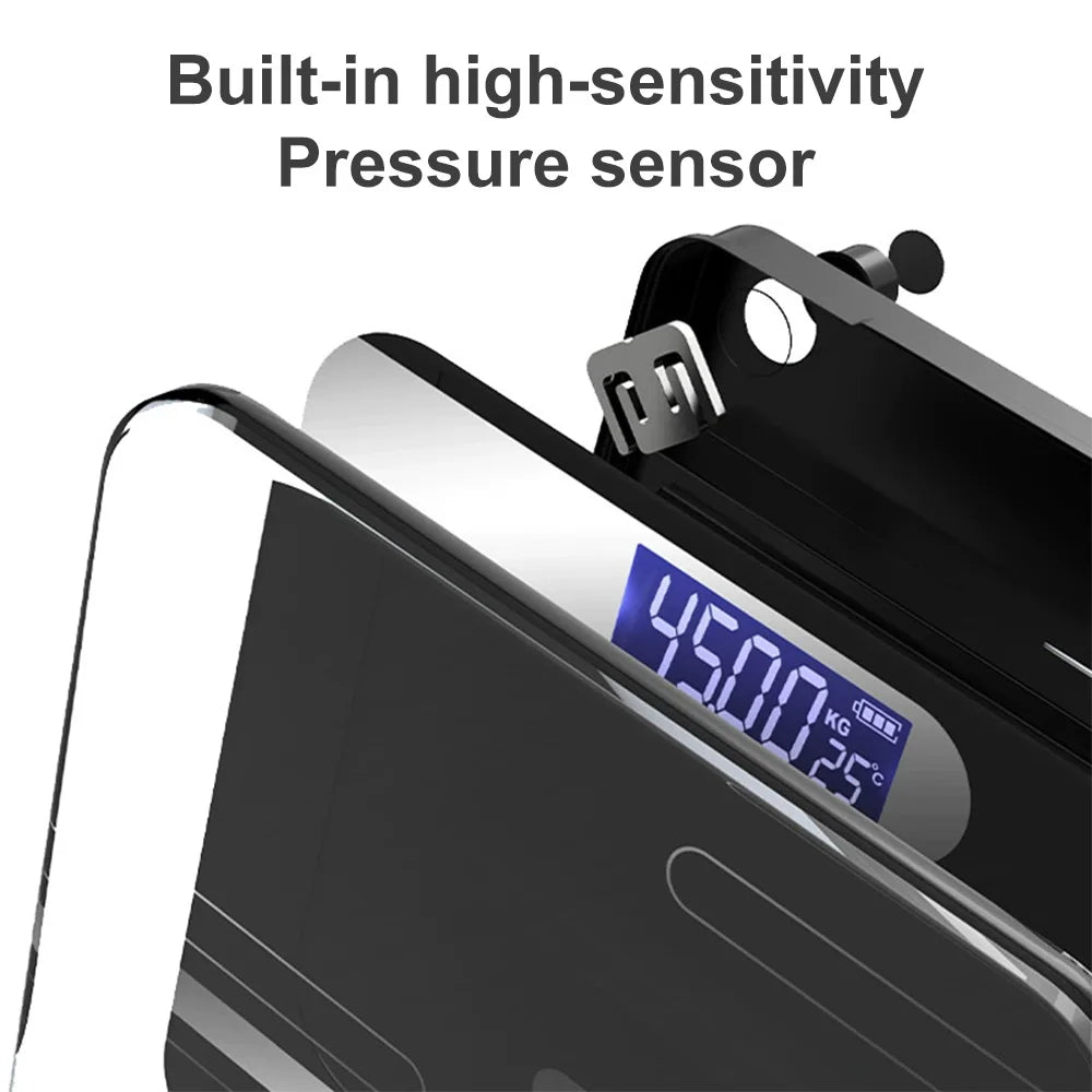 Smart Body Fat Scale Wireless LED Digital Bathroom Weight Scale Body Step On Instant Weight Readings Analyzer Testing Scale